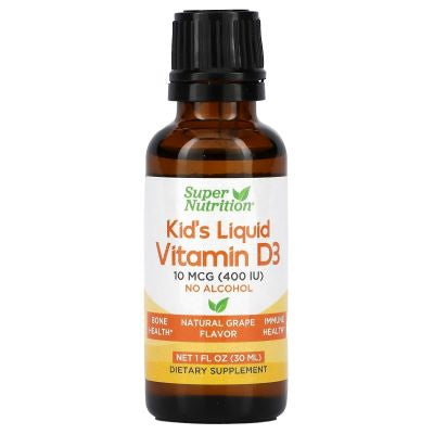 Super Nutrition, Kid's Liquid Vitamin D3
